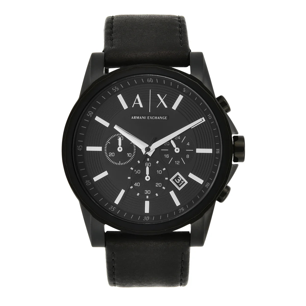 Armani Exchange
Chronograph Black Leather
Watch
