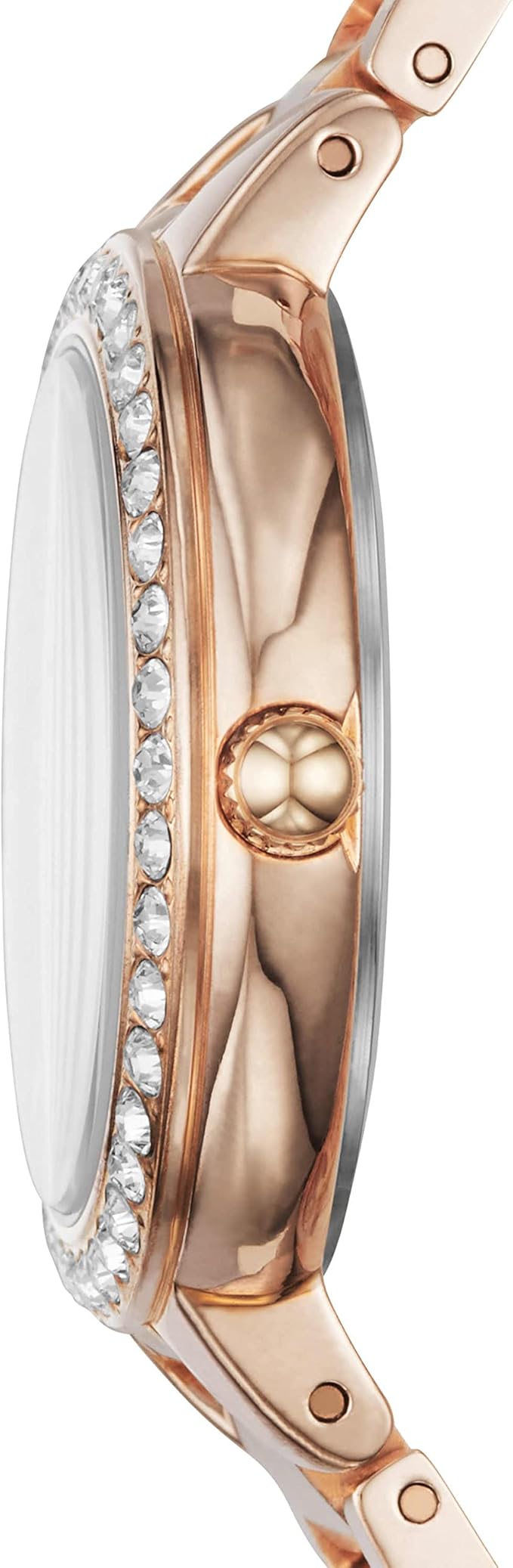 Fossil Karli Three-Hand Rose Gold-Tone Stainless Steel Watch