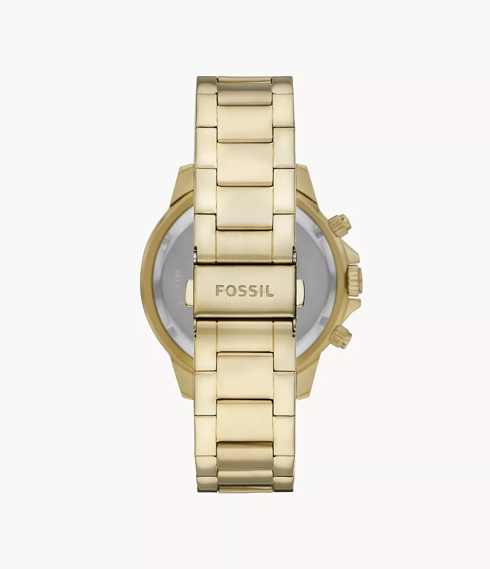 Fossil Bannon Multifunction Gold-Tone Stainless Steel Watch