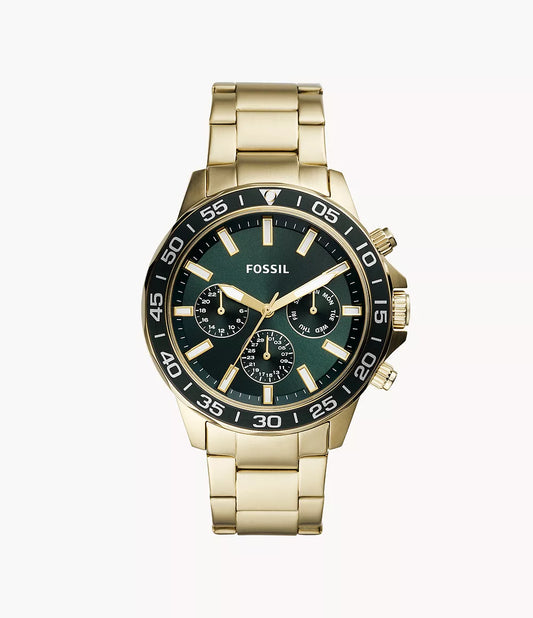 Fossil Bannon Multifunction Gold-Tone Stainless Steel Watch