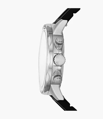 Bannon Multifunction Black Silicone Watch