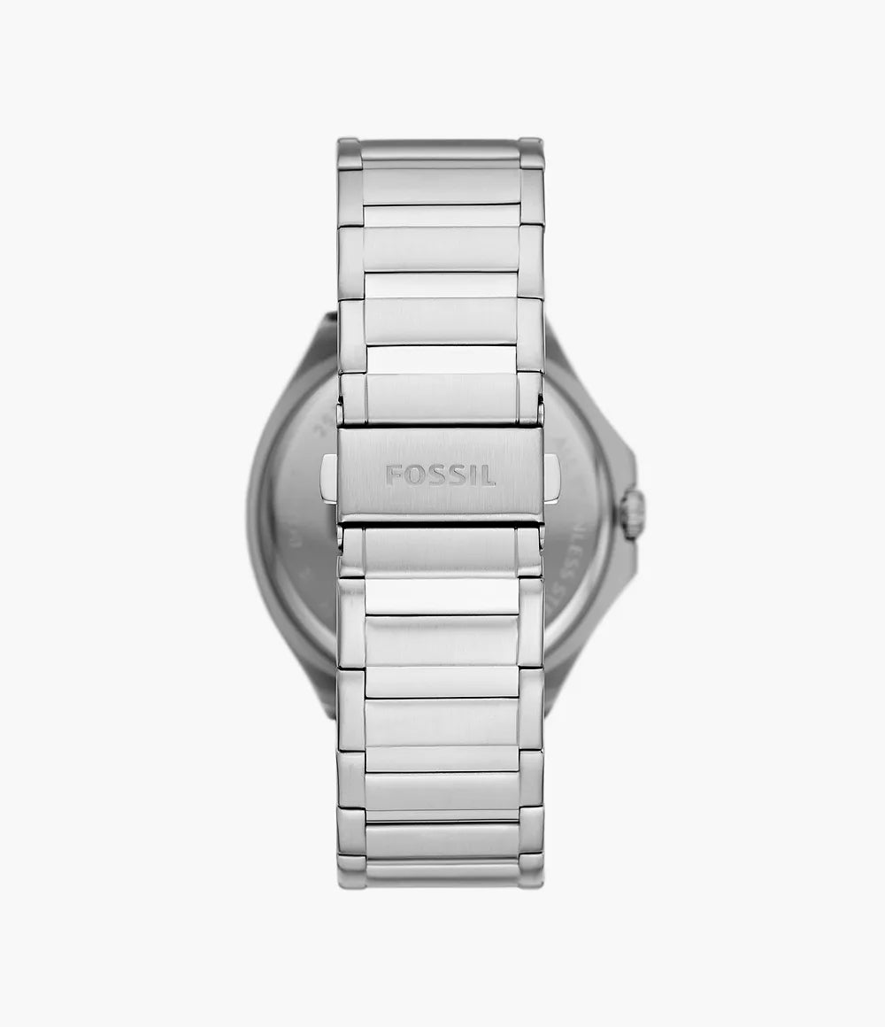 Fossil Evanston Multifunction Stainless Steel Watch