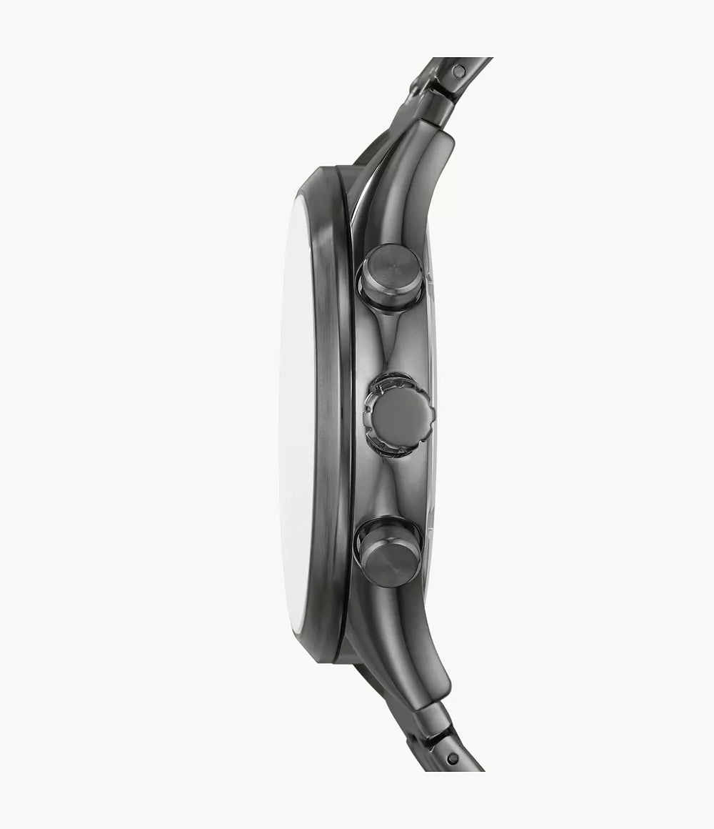 Fossil Fenmore Multifunction Smoke Stainless Steel Watch