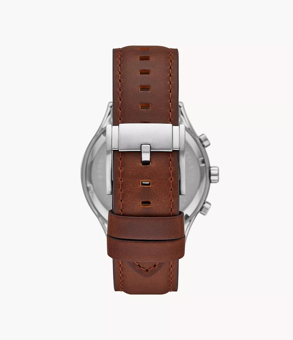Fossil Fenmore Multifunction Brown Leather Watch