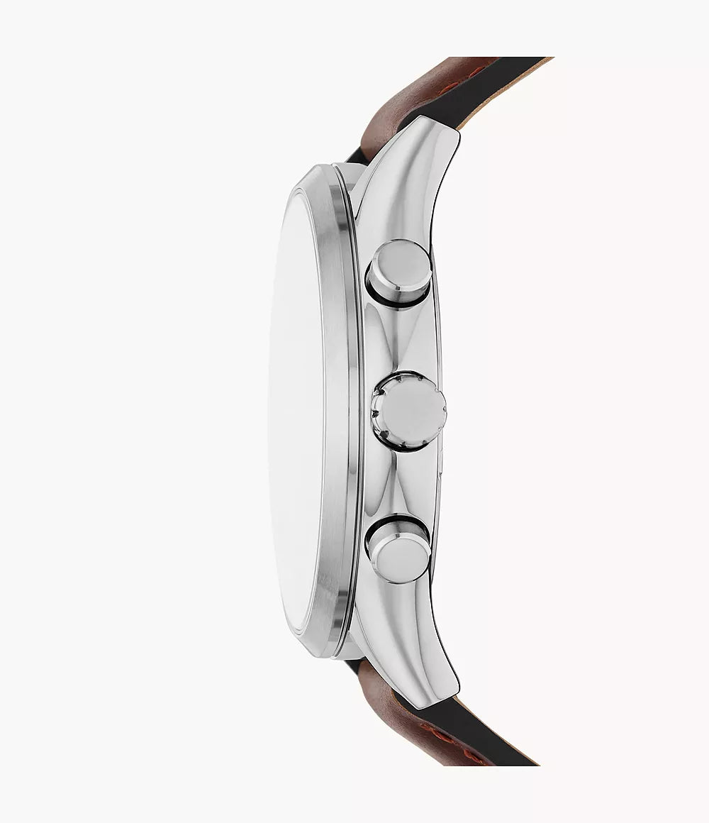 Fossil Fenmore Multifunction Brown Leather Watch