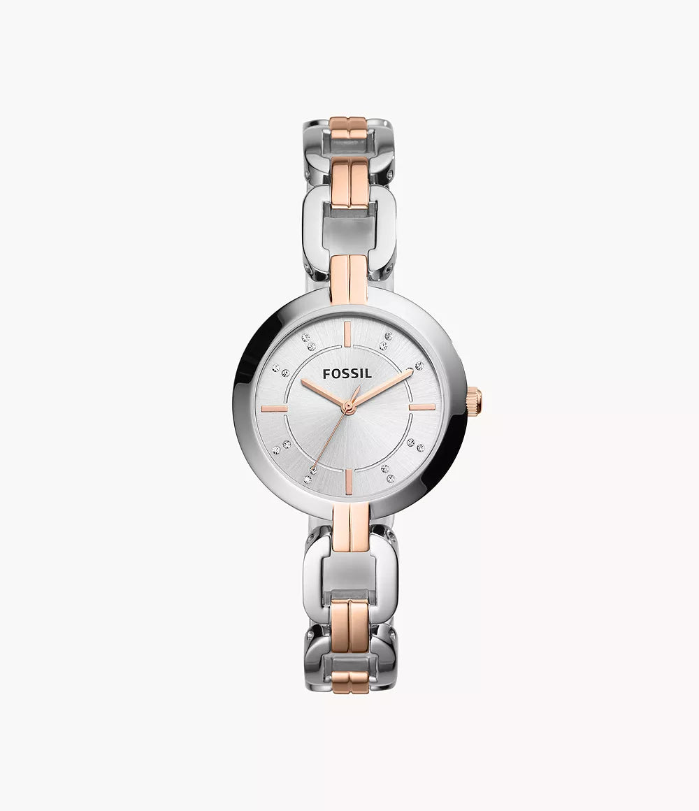 Fossil Women's Kerrigan Quartz Stainless Steel Dress Quartz Watch
